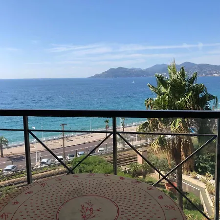 Cannes Apartment With Sea View, Aircondition And Parking